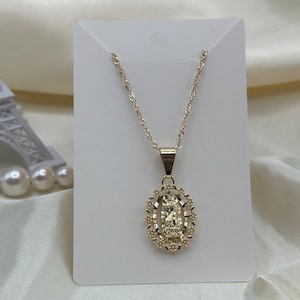 Virgen De Guadalupe necklace