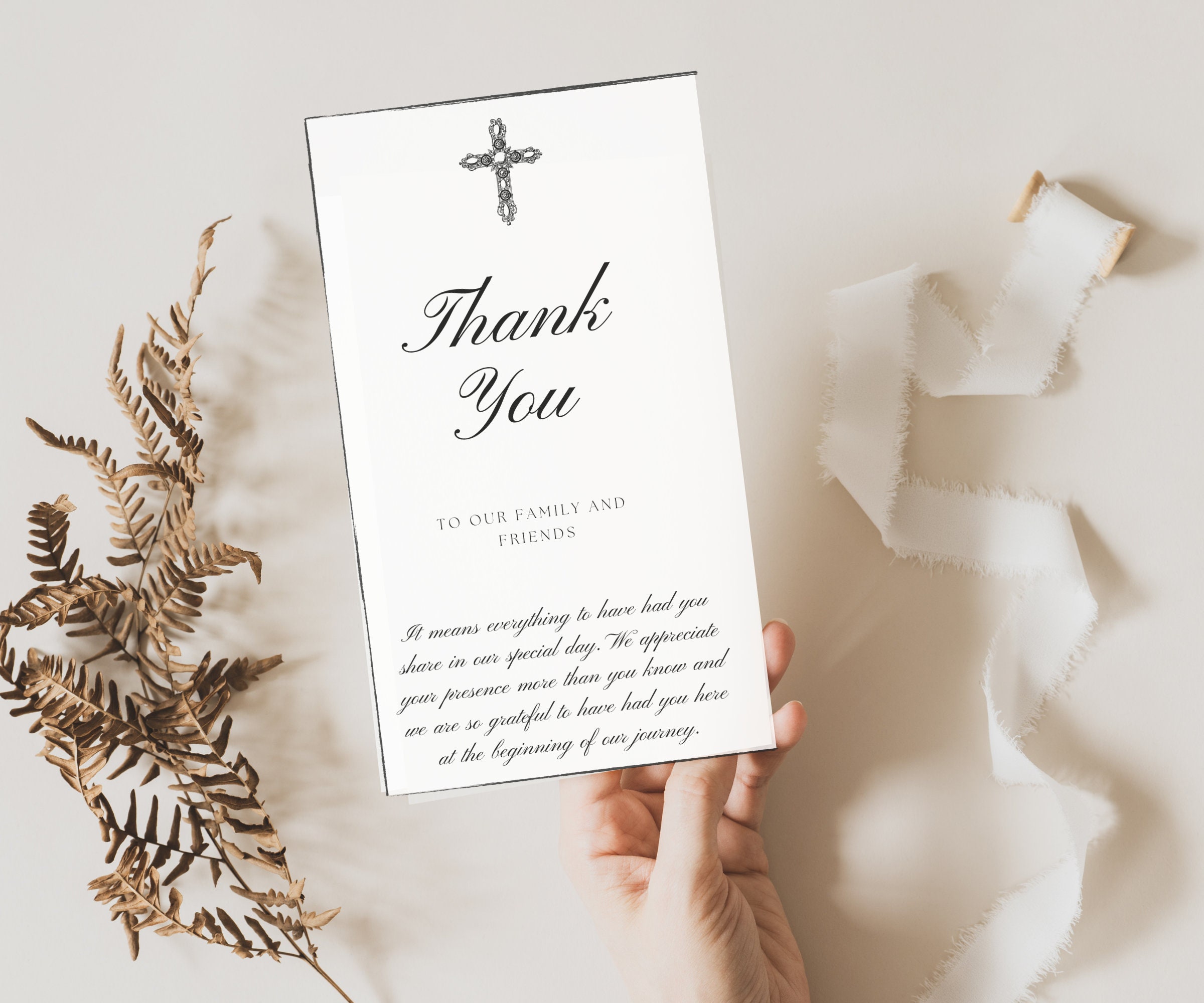 Church Wedding Program, Catholic Wedding Program, Minimalist Wedding