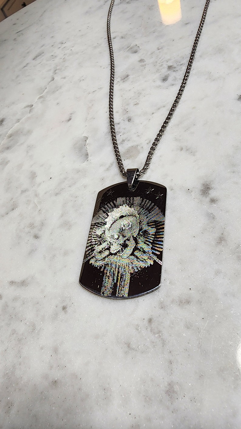 Gears of War Dog Tag Skull Special Etsy