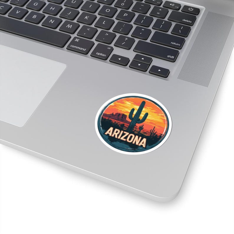 Arizona Sunset Kiss-cut Stickers, Laptop Decals, Travel Stickers ...
