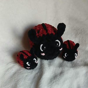 Lady Bug Amigurumi Plush
