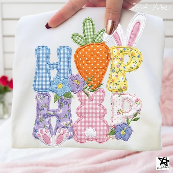 Floral Bunny Patchwork PNG, Trendy Easter PNG, Floral Retro Valentine Png, Cottage Core Gingham Patchwork PNG, Spring Patchwork png