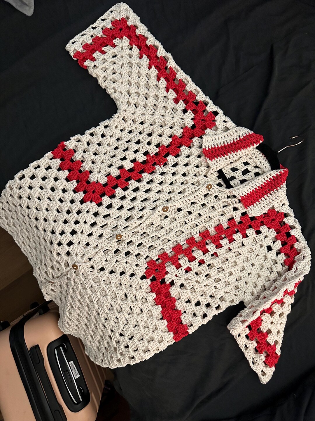 Men s Crochet Shirt Etsy