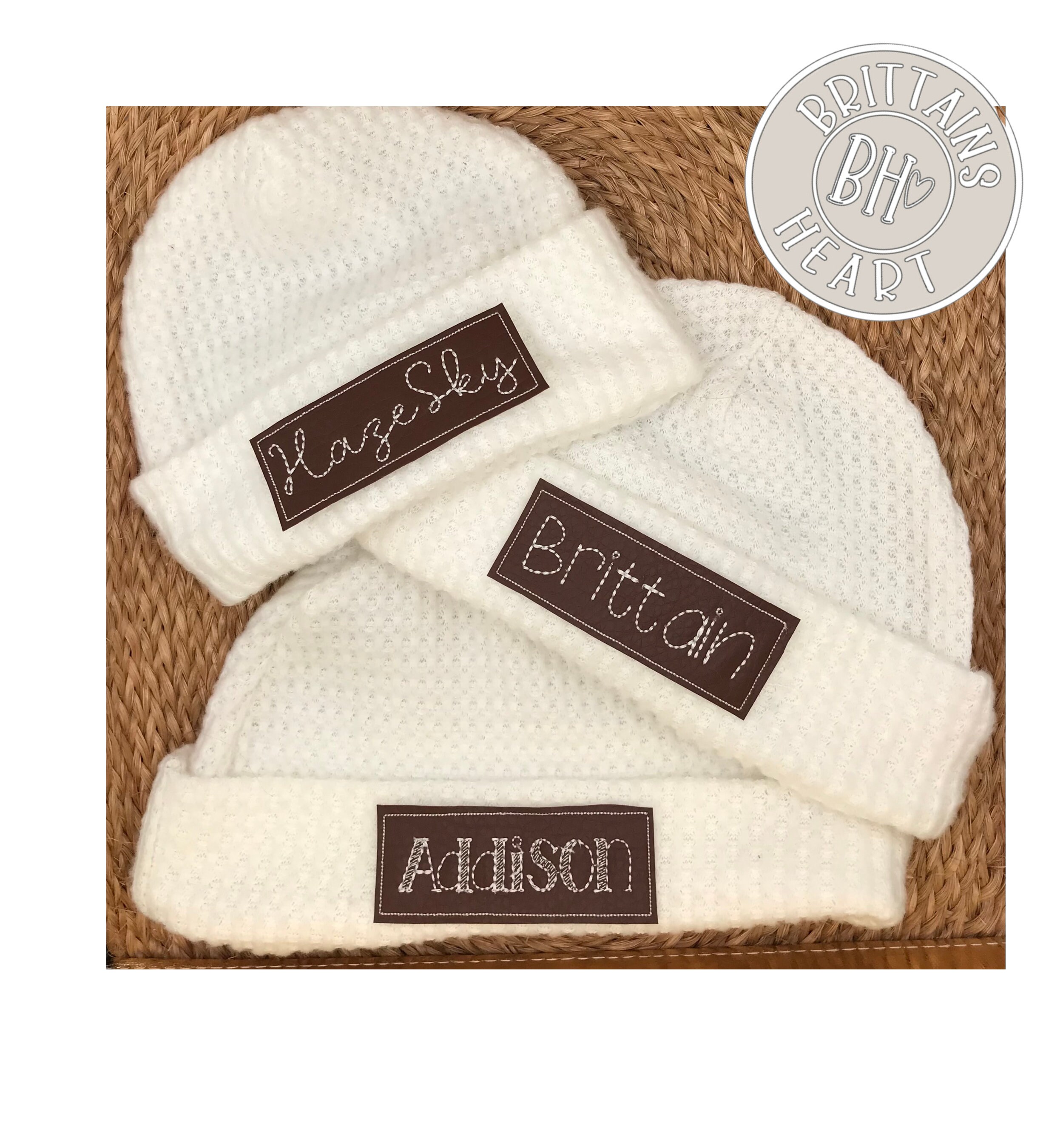 The Addison Outline Font Bean Stitch Machine Embroidery Font | 4 Sizes ...