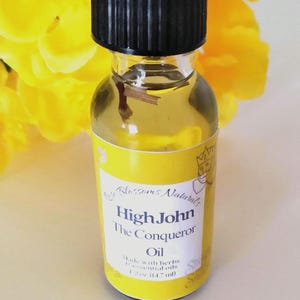 High John The Conqueror Oil,  for  lasting Success & Confidence, removes obstacles, root in oil