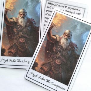 High John Conqueror Prayer Card