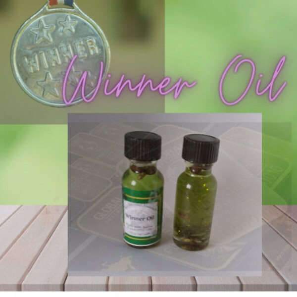 Winner Oil, Best Seller! Get special favor from others,  receive good luck and good fortune, Success oil, Gambling Luck oil