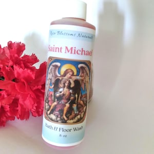 Saint Michael Protection Bath, clears away negative energies, Spiritual Cleansing Floor Wash