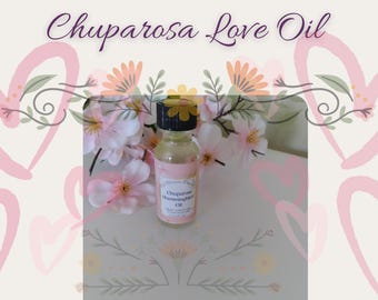 Chuparosa Spiritual Oil with Rose Quartz, Loving positive  Energy