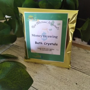 Money Drawing Bath Salts, increase Financial Abundance and good luck