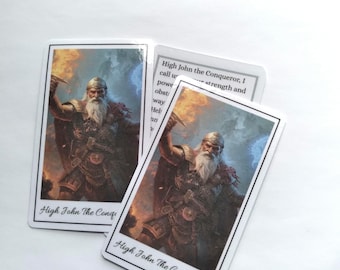 High John Conqueror Prayer Card