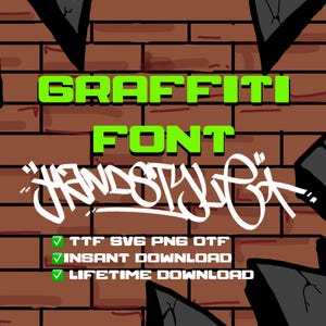 Graffiti Font - Graffiti Handstyle