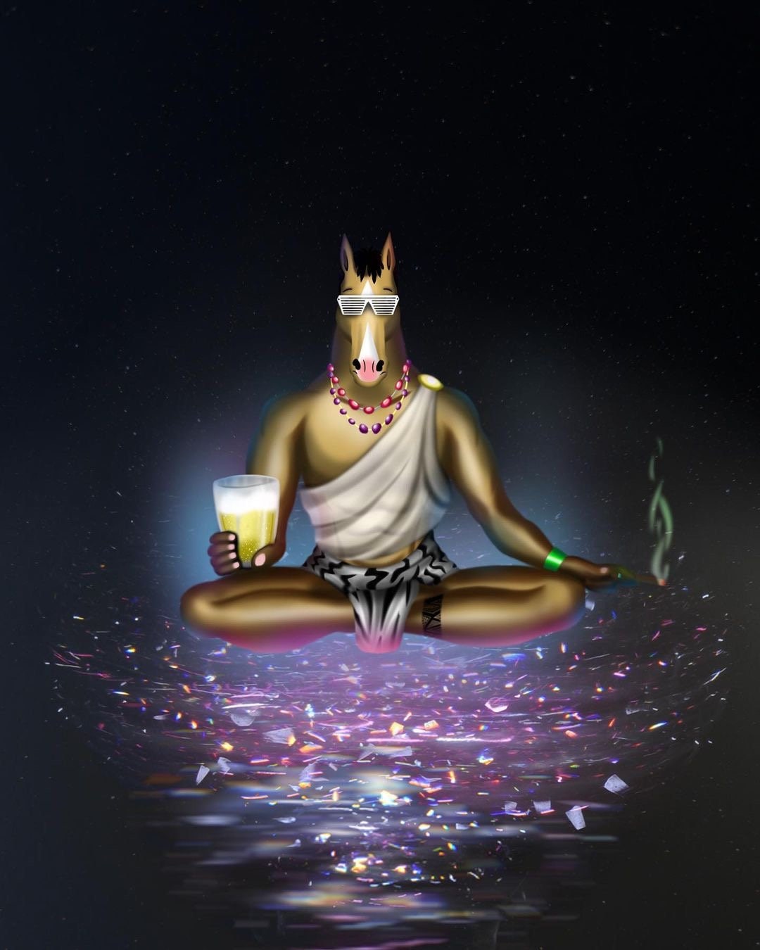 Digital Print, Bojack Horseman, Animated Character, Instant Download Digital Print, Bojack Horseman, Animated Character, Instant Download