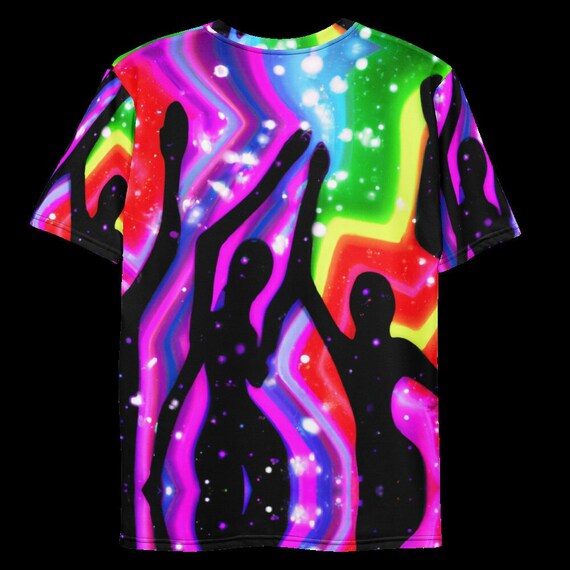 Festival de baile de camisetas psicodelicas Triptastic Etsy Espana