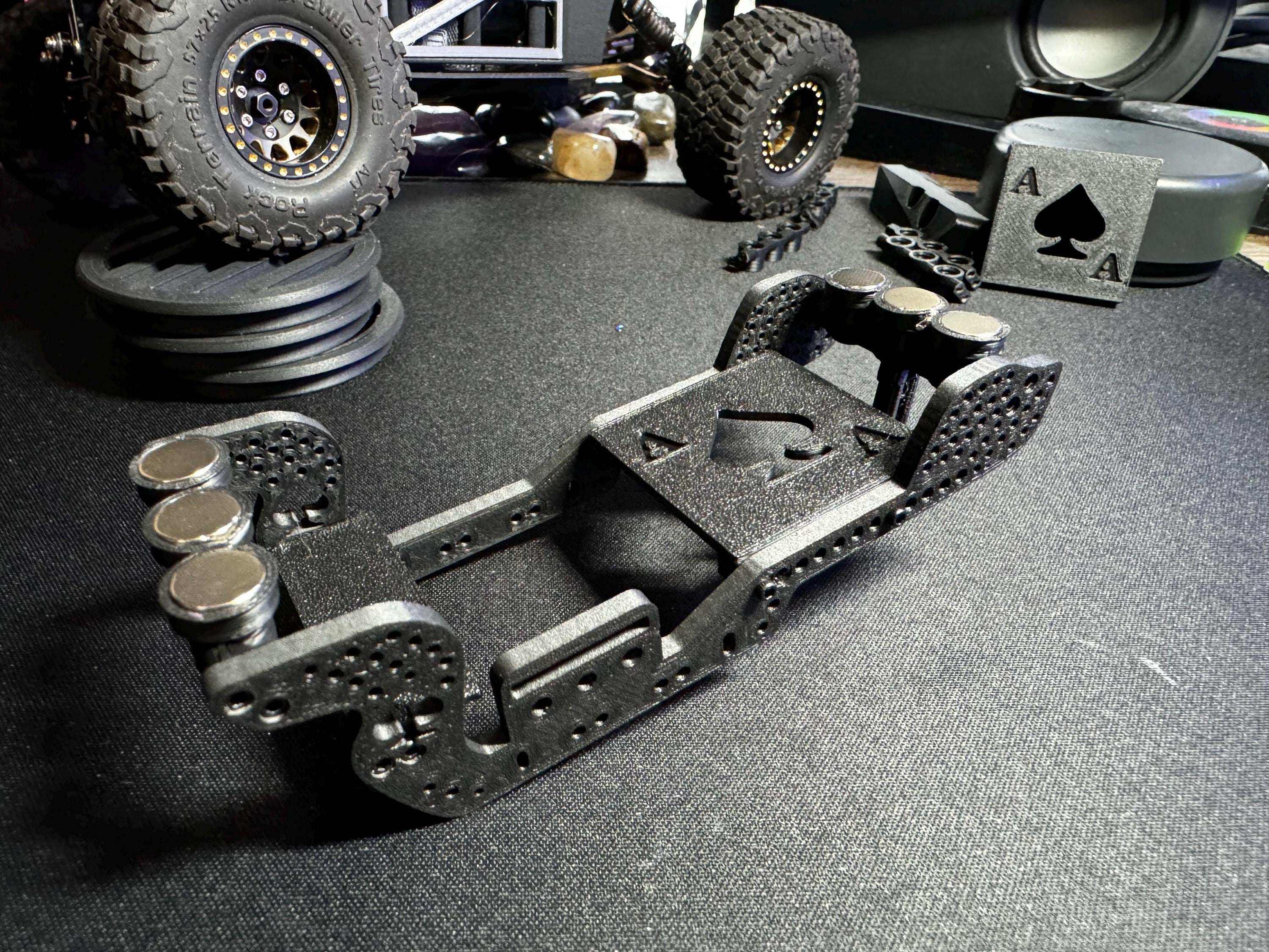 SCX24 LCGシャーシ：カスタムRCトラッククローラー - Etsy 日本