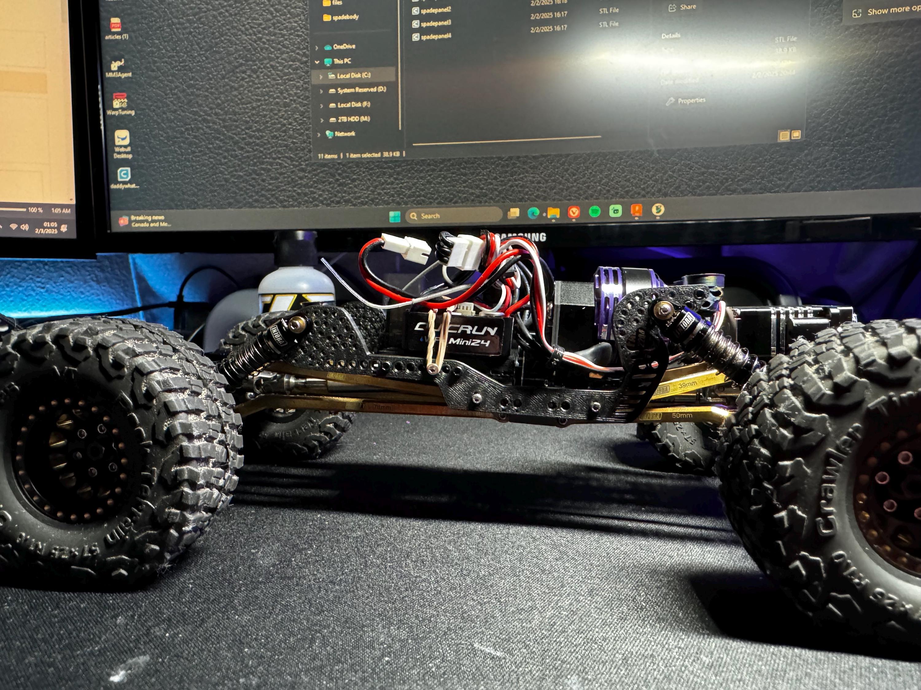 SCX24 LCGシャーシ：カスタムRCトラッククローラー - Etsy 日本