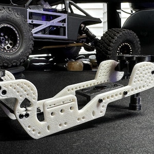 SCX24 LCG Chassis: Custom RC Truck Crawler