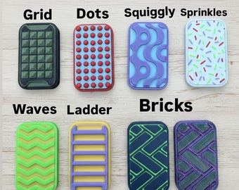 TRL3d (3 Click) 3d gedruckter Fidget Slider/haptischer Slider/12 Magnet
