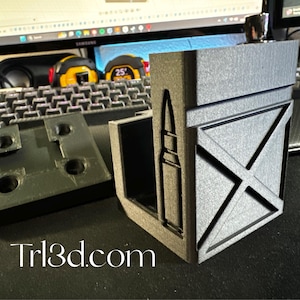 Carbon Fiber AR15/M4 Rifle Wall Mount: Vertical/Horizontal Display