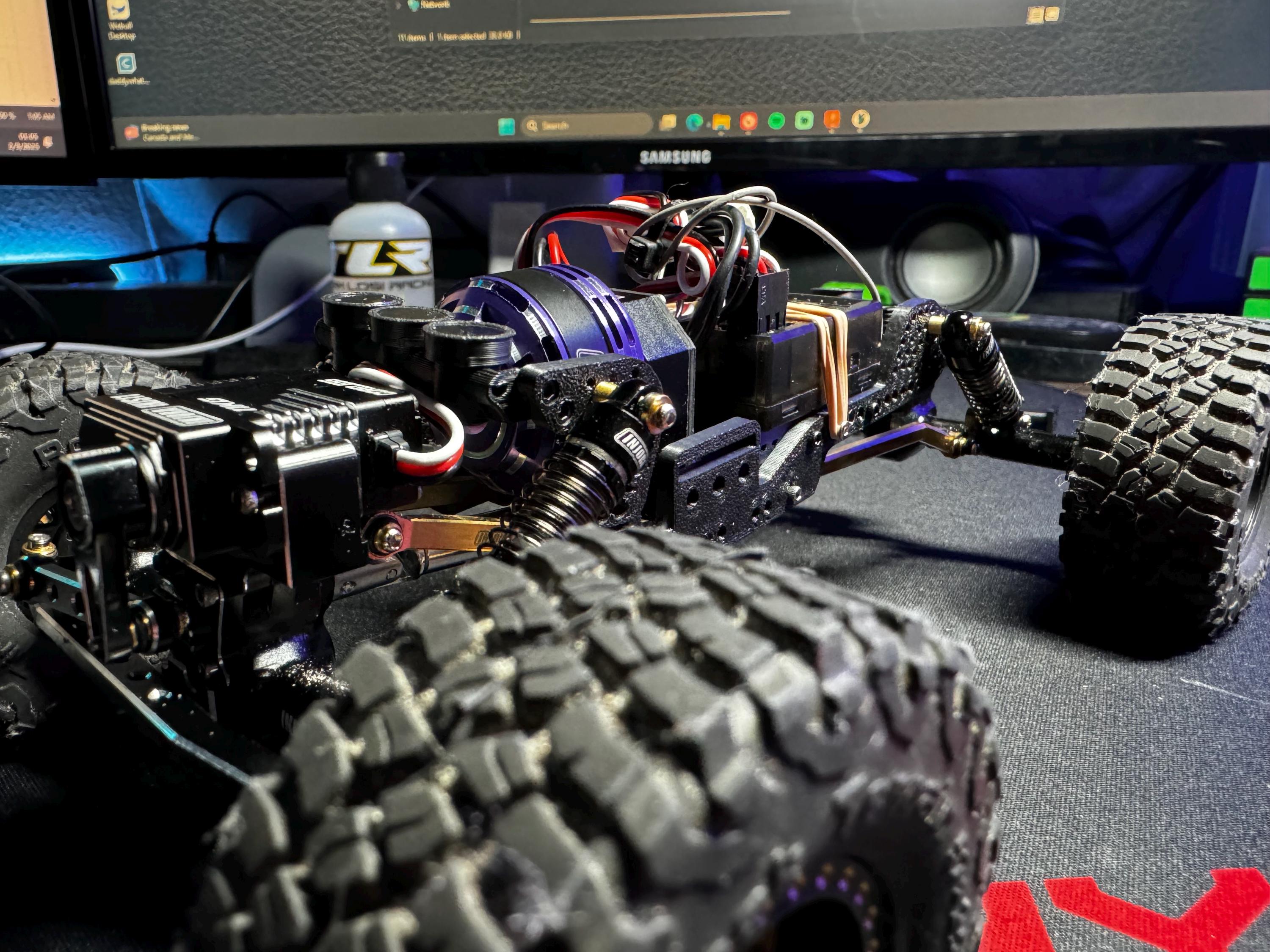 SCX24 LCGシャーシ：カスタムRCトラッククローラー - Etsy 日本