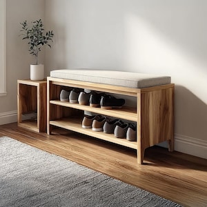 How to No Sew Shoe Bench: Easy DIY for Stylish Storage