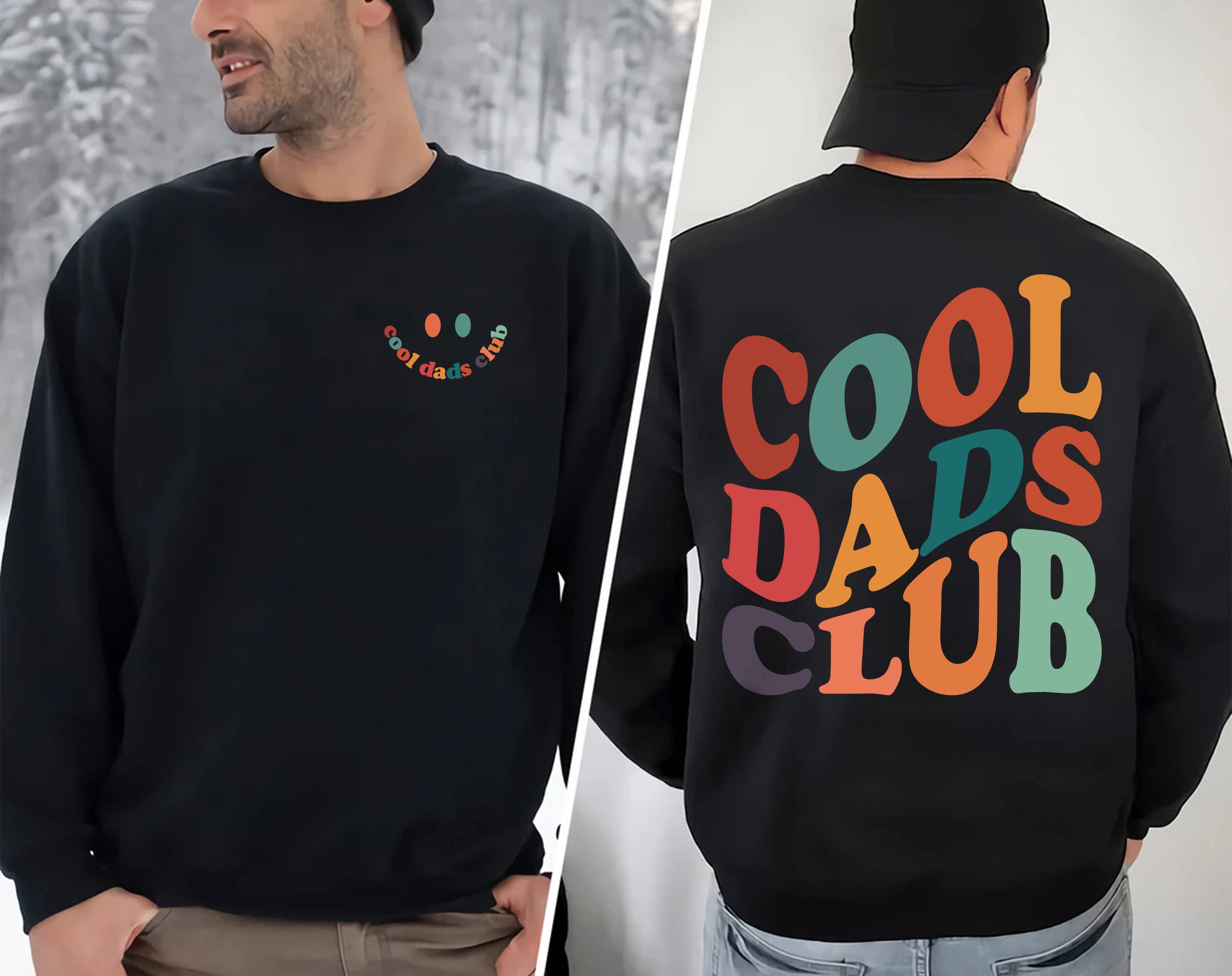 Discover Cool Dads Club Double Sided Sweatshirts, Cool Dads Club Double Sided Sweatshirts