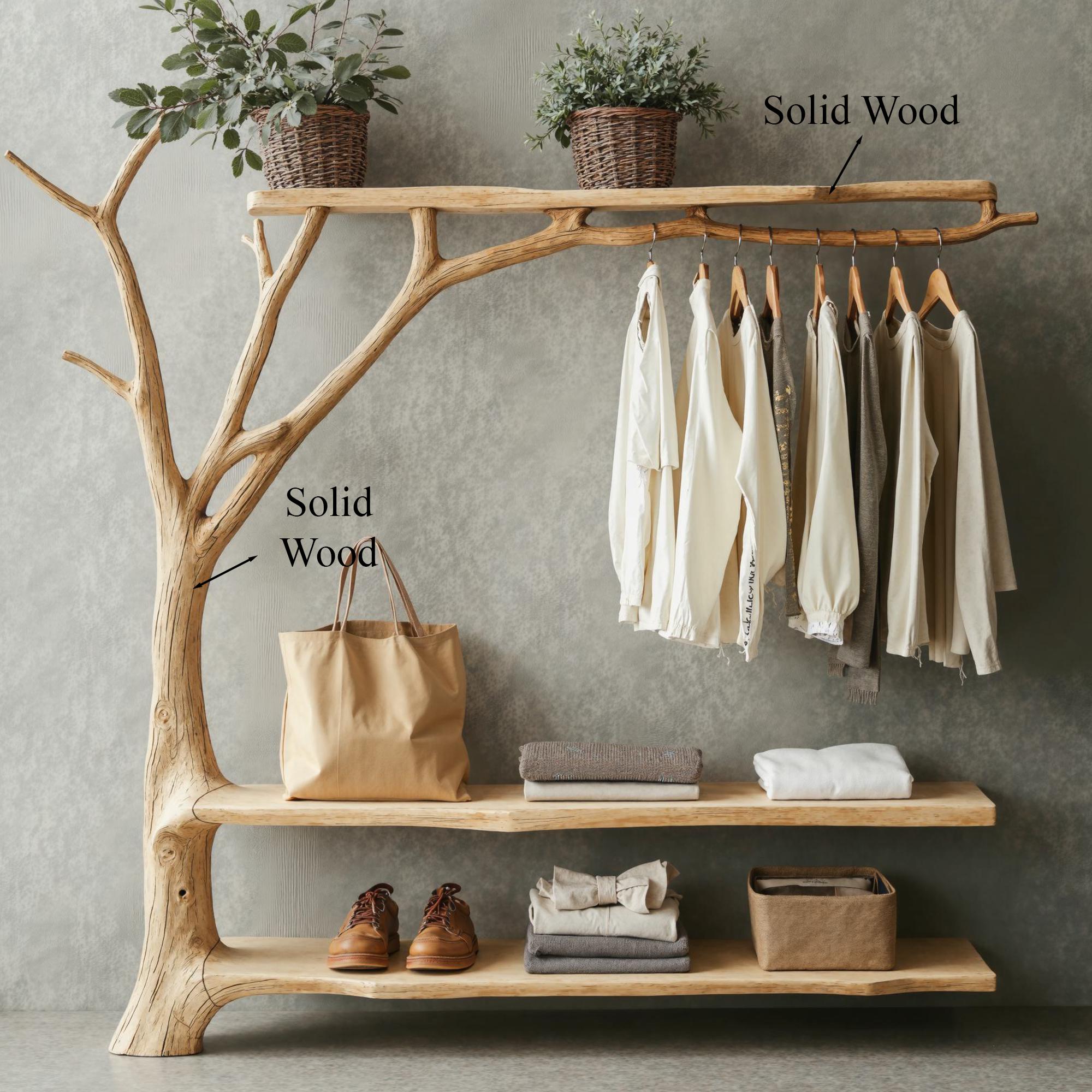 Perchero Madera Pared Perchero De Pared Rachele Diseño Italiano