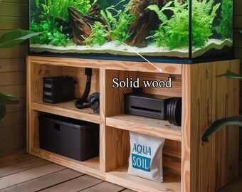 Aquarium Cabinet With Minimalist Finish: Sleek Style & Smart Storage