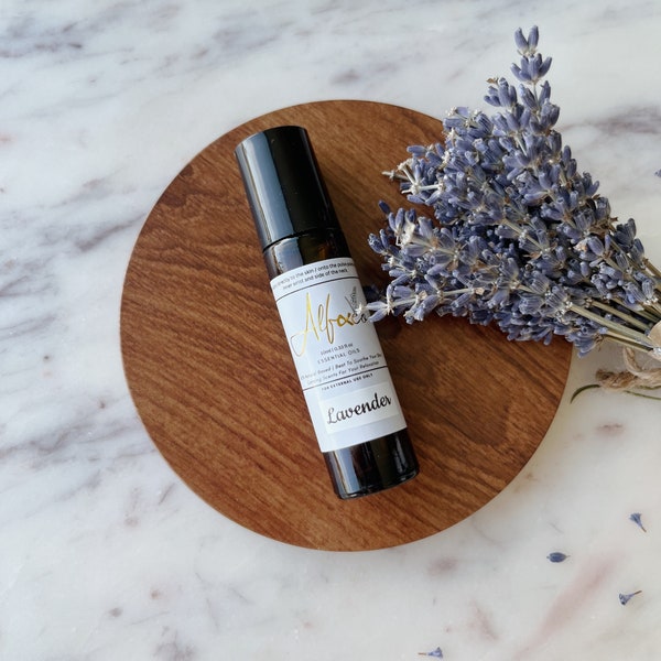 FLASH SALE! Essential Oil Roll-On | Lavender in Organic Jojoba Oil | 10ml