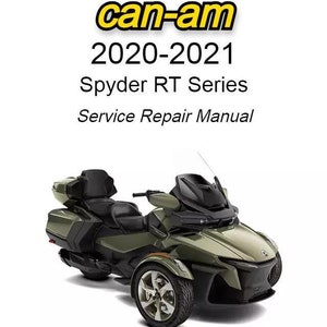 Can-Am Spyder RT Series 2020-2021 Service Repair Manual - Instant Download