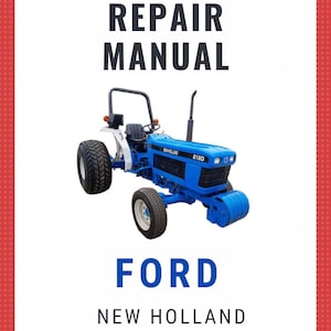 Ford Tractor New Holland 1920 2120 Service Repair Manual - USB or CD