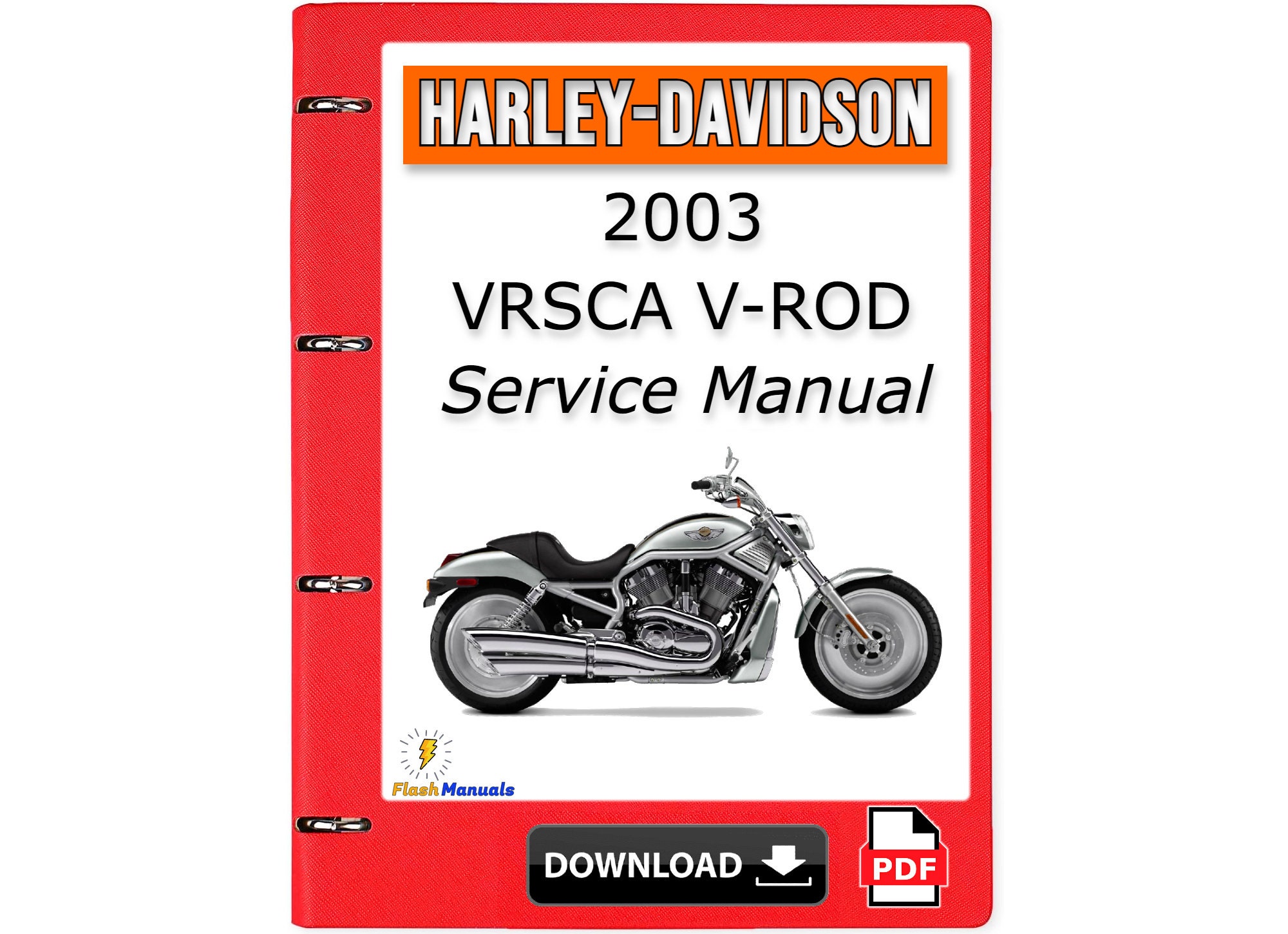ハーレーダビッドソン　VRSCDX V-ROD サービスマニュアル Harley-Davidson VRSC Series Repair Manual - 2002-2017