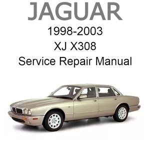 Jaguar XJ X308 1998-2003 Service Repair Manual - USB or CD