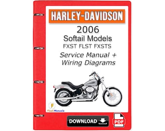 Harley-Davidson FL/FXサービスマニュアル 2006 Harley Davidson Softail Service Repair Manual + Wiring