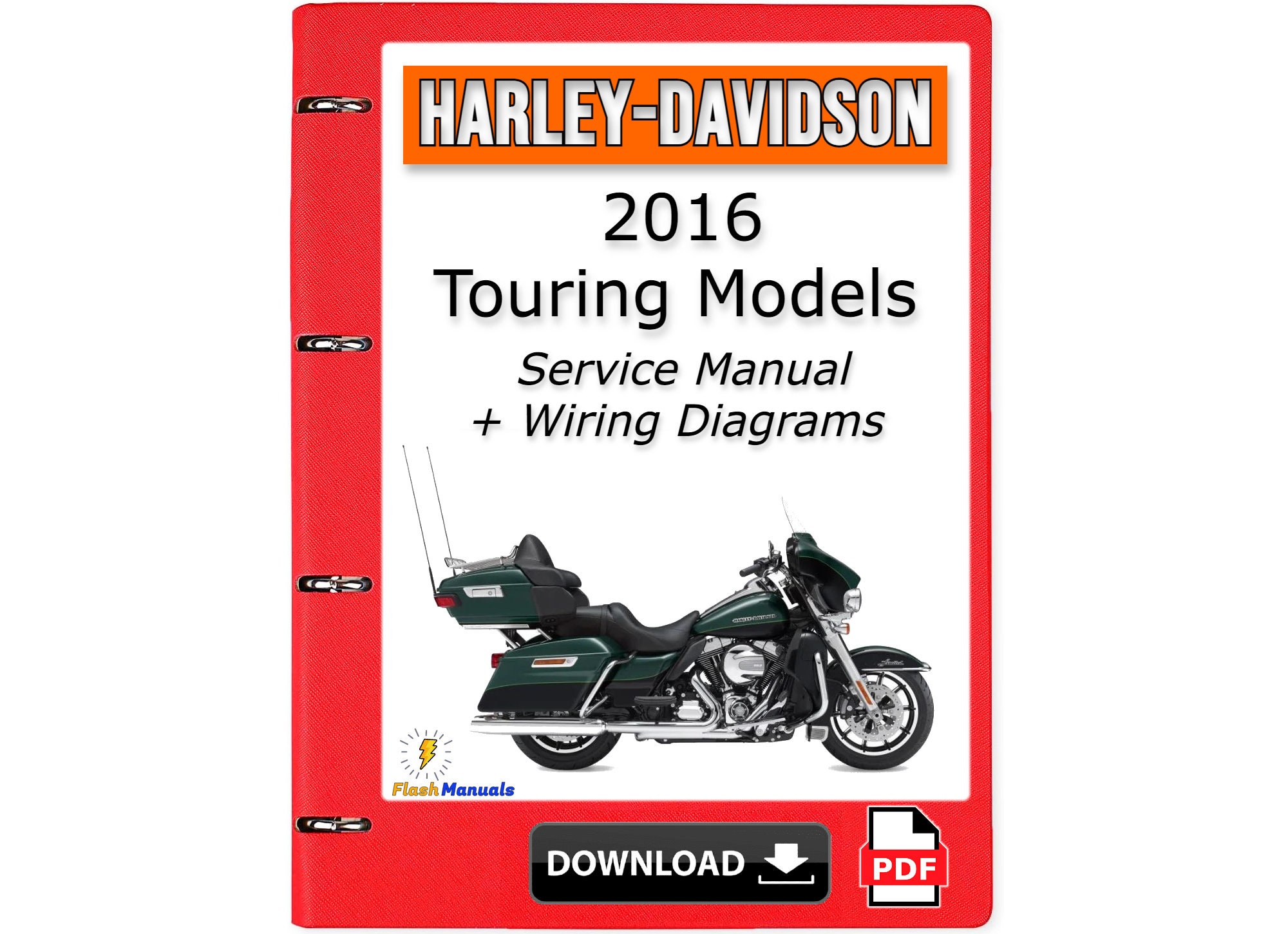 2016 Harley Davidson Touring Models Service Repair Manual