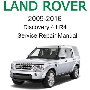 Land Rover Discovery 4 LR4 2009-2016 Service Repair Manual - USB or CD