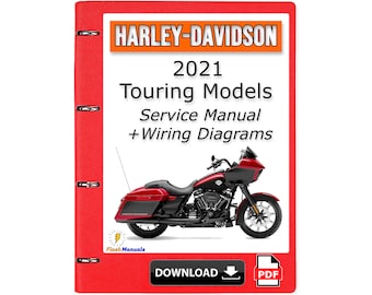 Harley-Davidson Motorcycles マニュアル本 2021 Harley Davidson Touring Models Service Repair Manual +