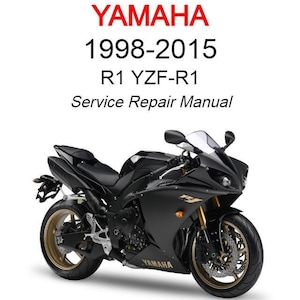 Yamaha R1 YZF-R1 1998-2015 Workshop Manual - Instant Download
