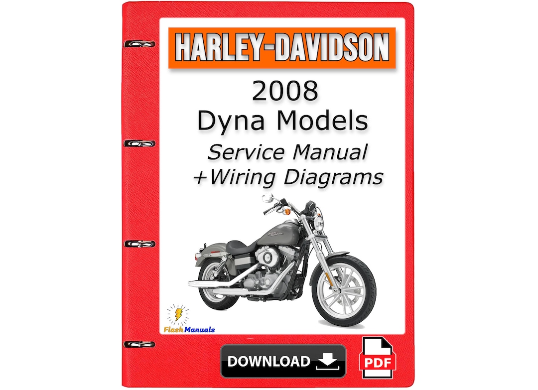 2008 Harley Davidson Dyna Models Service Repair Manual +