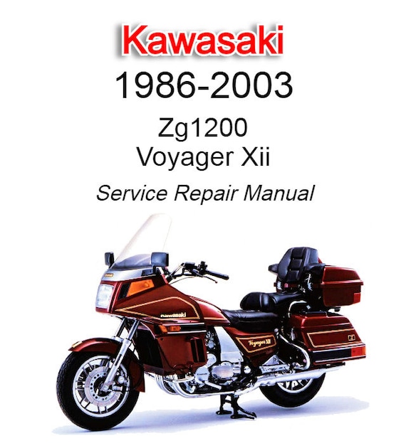 Kawasaki ZG1200 Voyager XII 1986-2003 Service Repair Manual