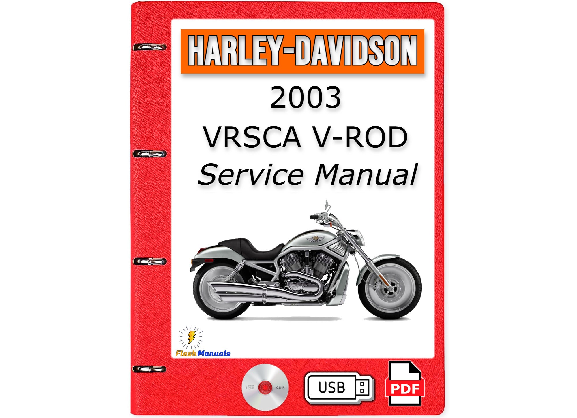 2003 Harley Davidson VRSCA VROD Service Repair Manual Wiring Diagrams