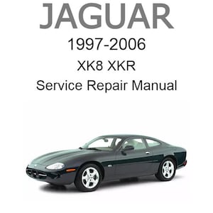 Jaguar XK8 XKR 1997-2006 Service Repair Manual - USB or CD