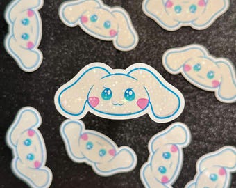 Kawaii Cute Puppy Dog Sticker • Starry Holo