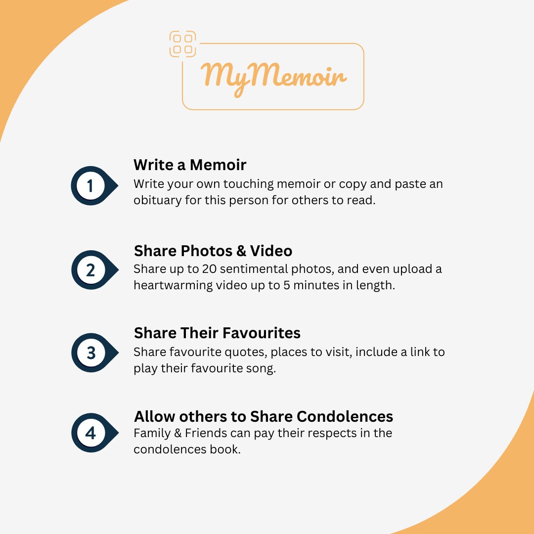 Memorial Webpage And Two QR Code Memorial Plaques For Loved One s memorial-webpage-and-two-qr-code-memorial-plaques-for-loved-one-s