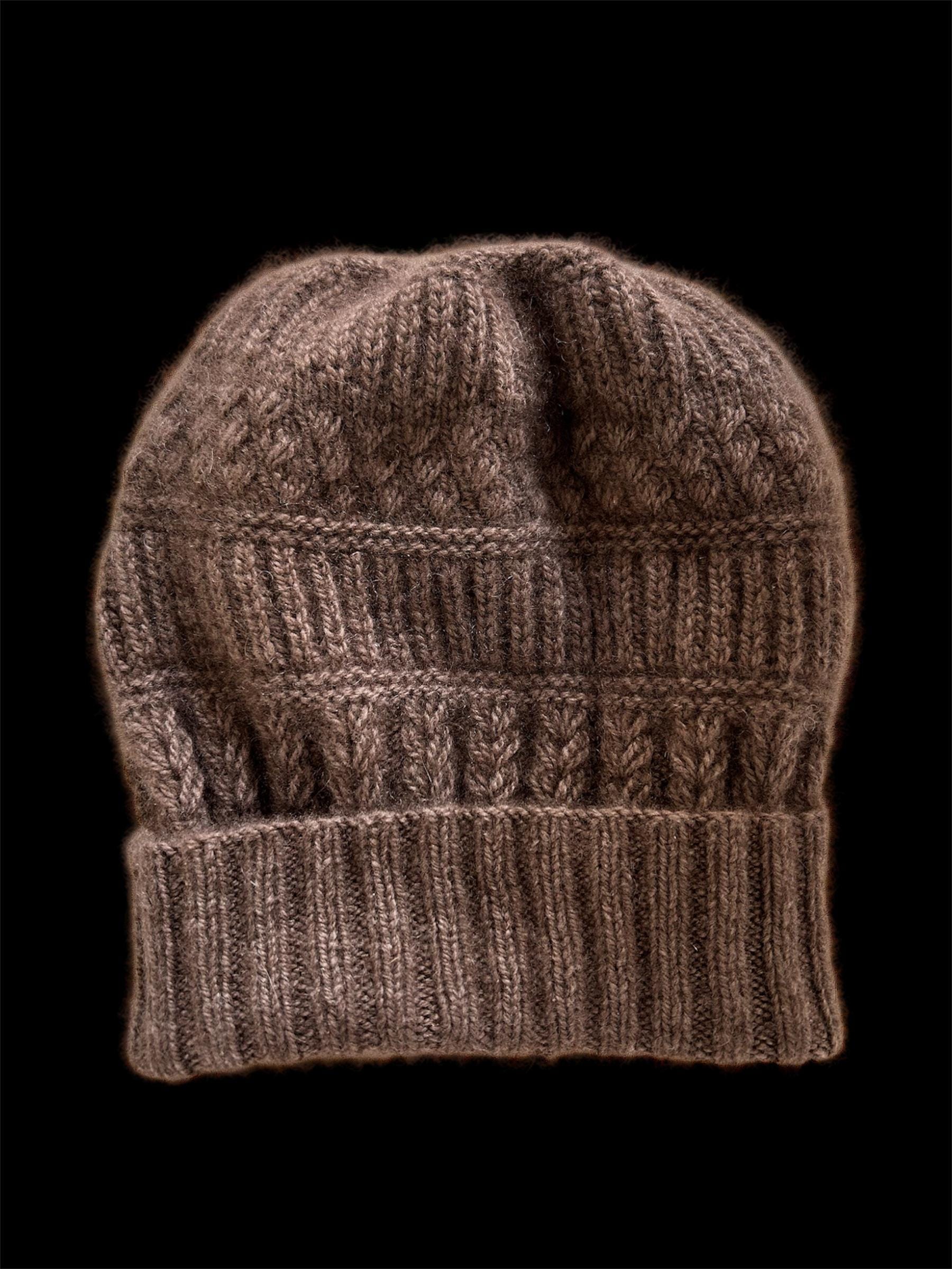 超希少繊維　QIVIUT キヴィアック　100% 手編み　ニット帽 Qiviut Hat - Etsy