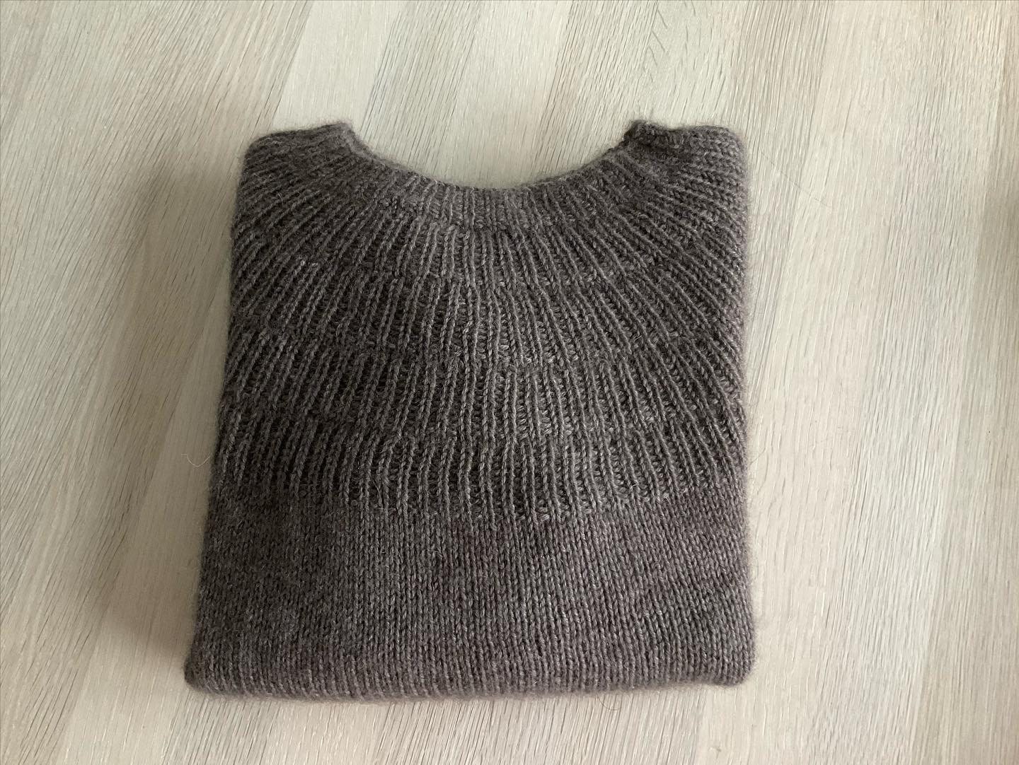 Hand Knitted Qiviut Sweater With Raglan Sleeves Etsy