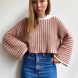 Gelma sweater / top knitting pattern