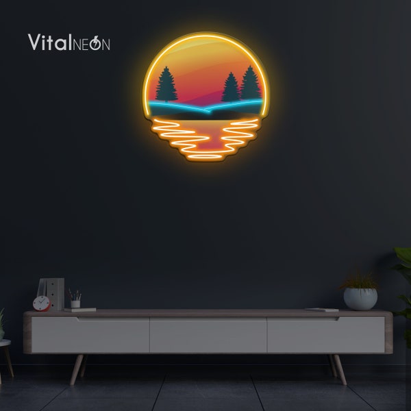 Sunset Neon Sign - Etsy