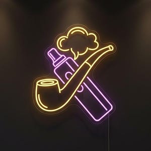 Vape Shop Neon - Etsy