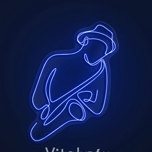 Jazz Saxophone Player Neon Light, Music Theme LED Decor, Room Lighting, Gift for Jazz Lovers, Studio Wall Art for Man Cave & Party Decor